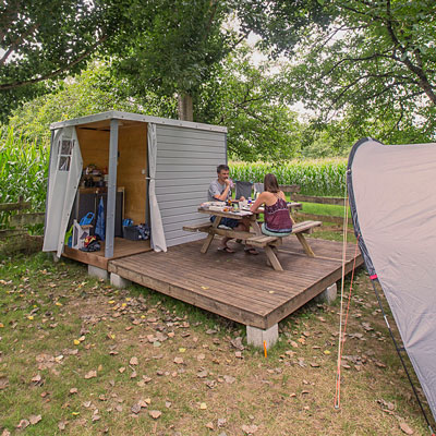 emplacement sanitaire privé Dordogne